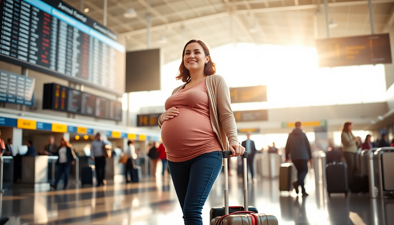 La Grossesse et l’Avion : Tout ce Qu’il Faut Savoir Avant de Voyager