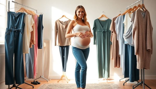 10 vêtements indispensables pour les femmes enceintes : confort et style au rendez-vous