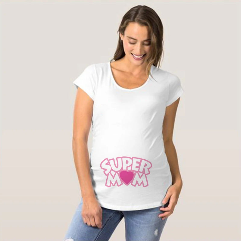 Camiseta premamá "Te quiero mamá"