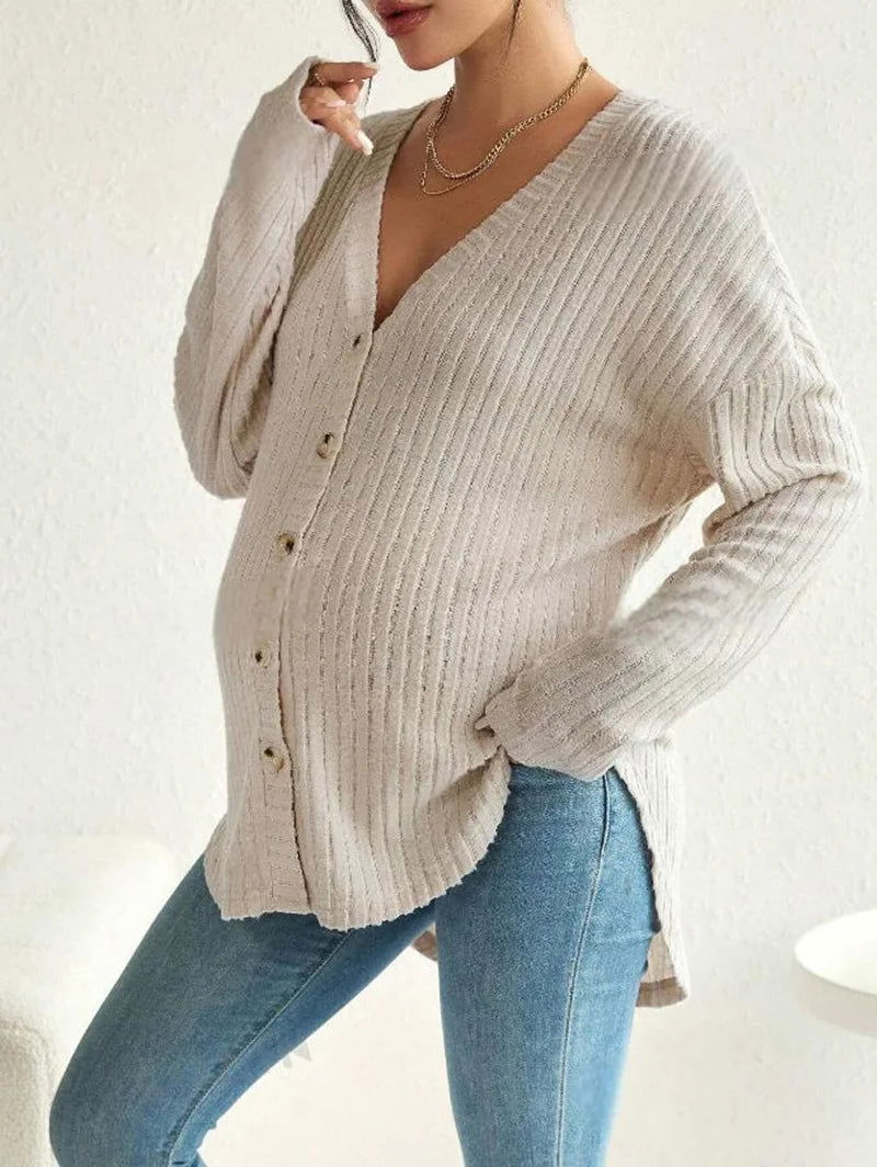 Pull en Tricot de Grossesse