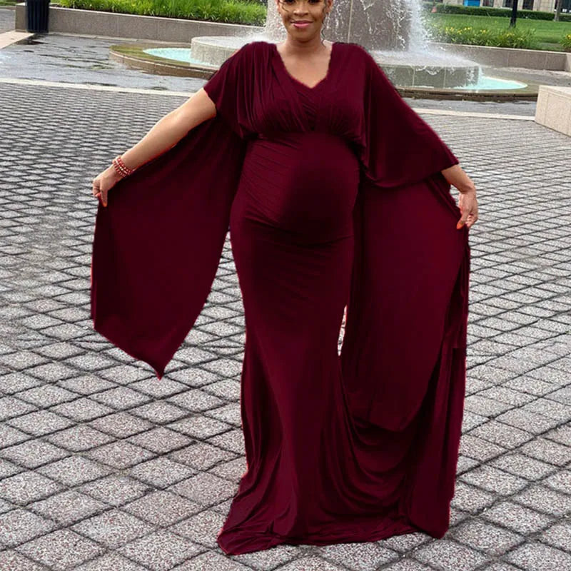 Vestido de tiro de maternidad