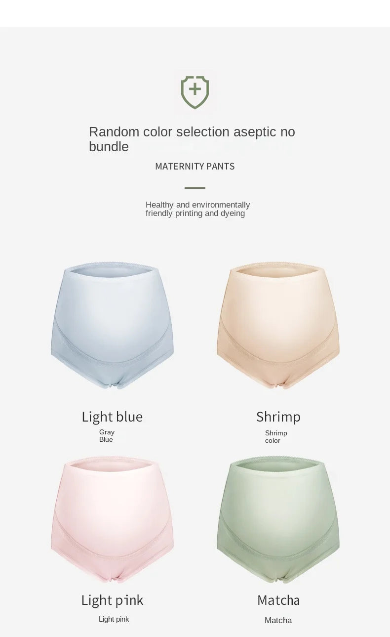 Culotte de Grossesse de Soutien en Coton