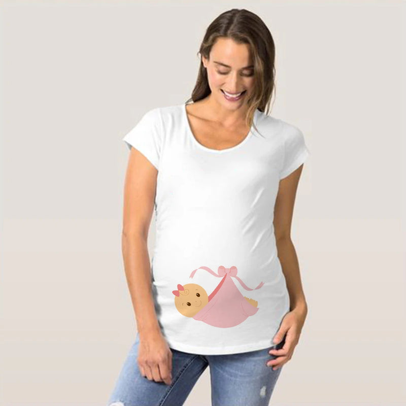 Camiseta premamá "Te quiero mamá"