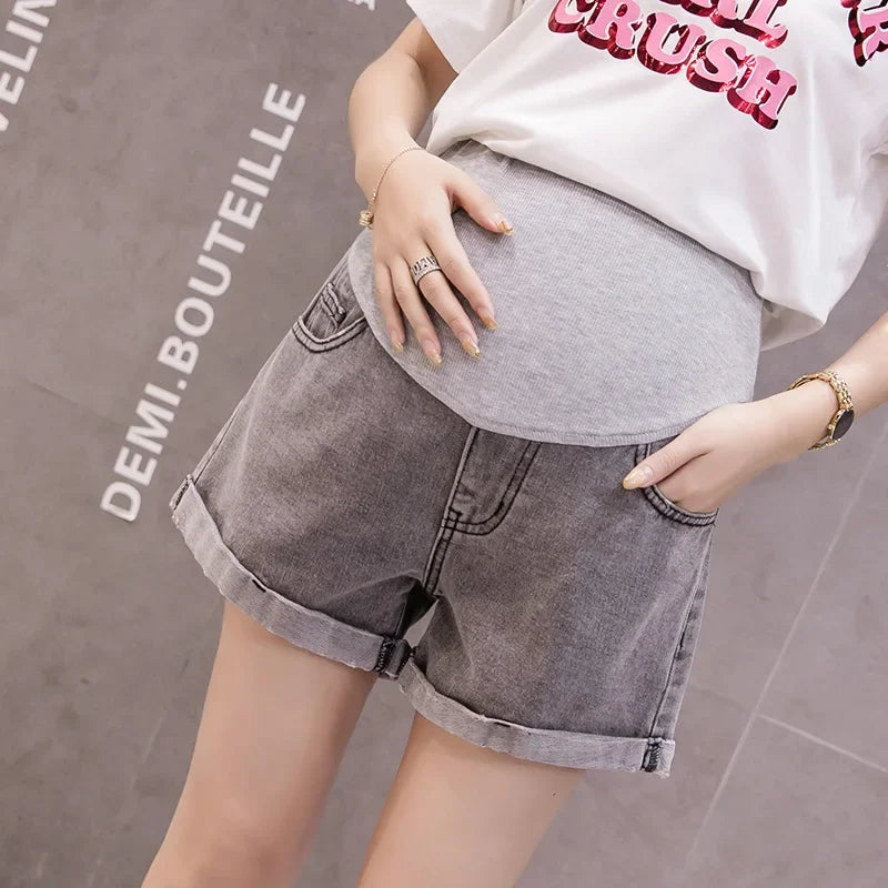 Maternity Denim Shorts