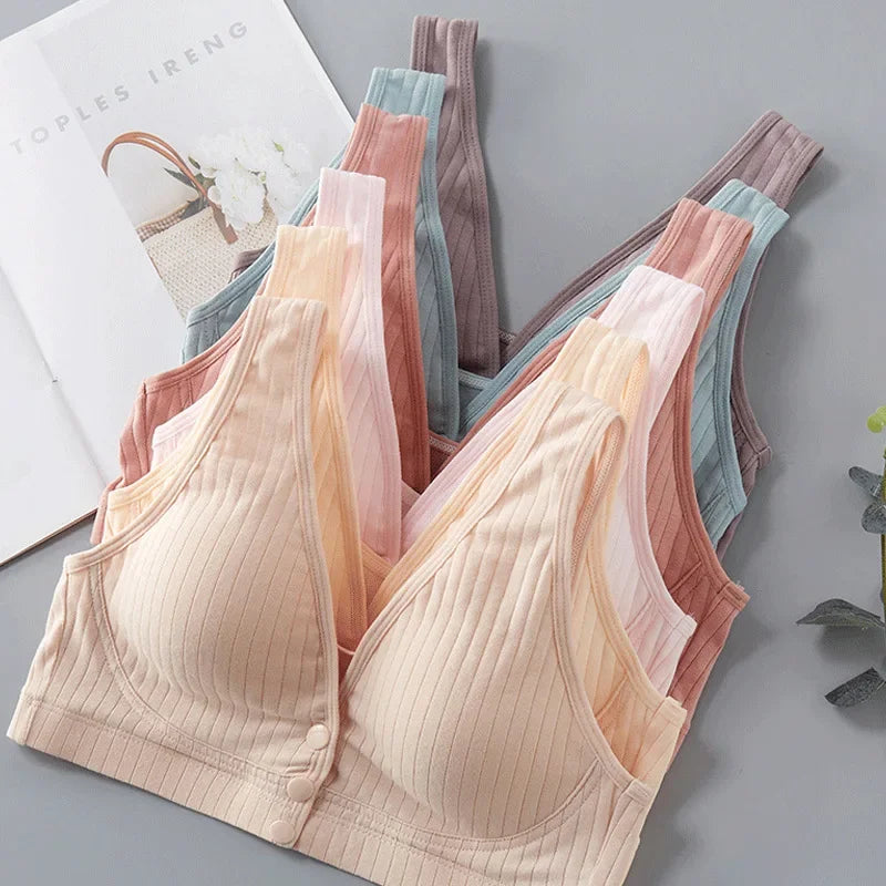 Soutien Gorge D'Allaitement en Coton