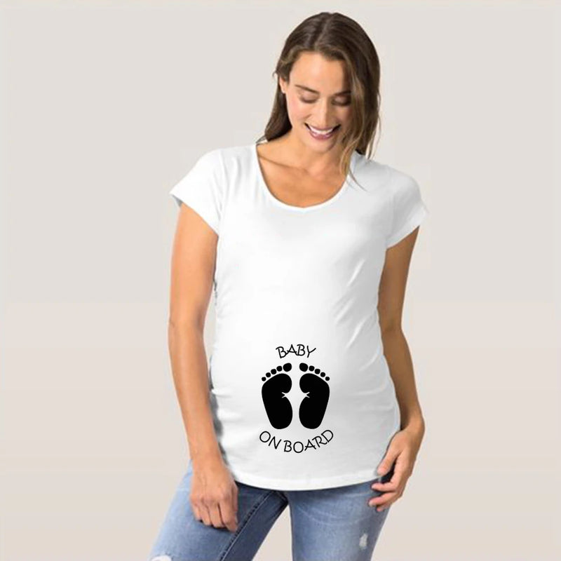 Camiseta premamá "Te quiero mamá"