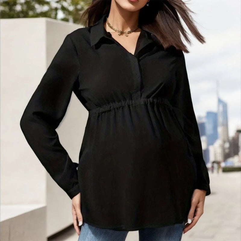 Elegant Maternity Blouse