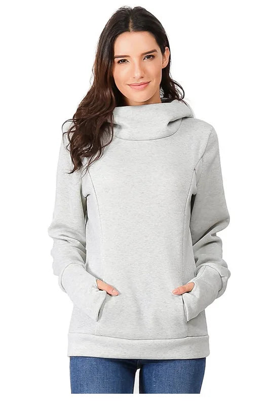 Fleece Nursing Sweater