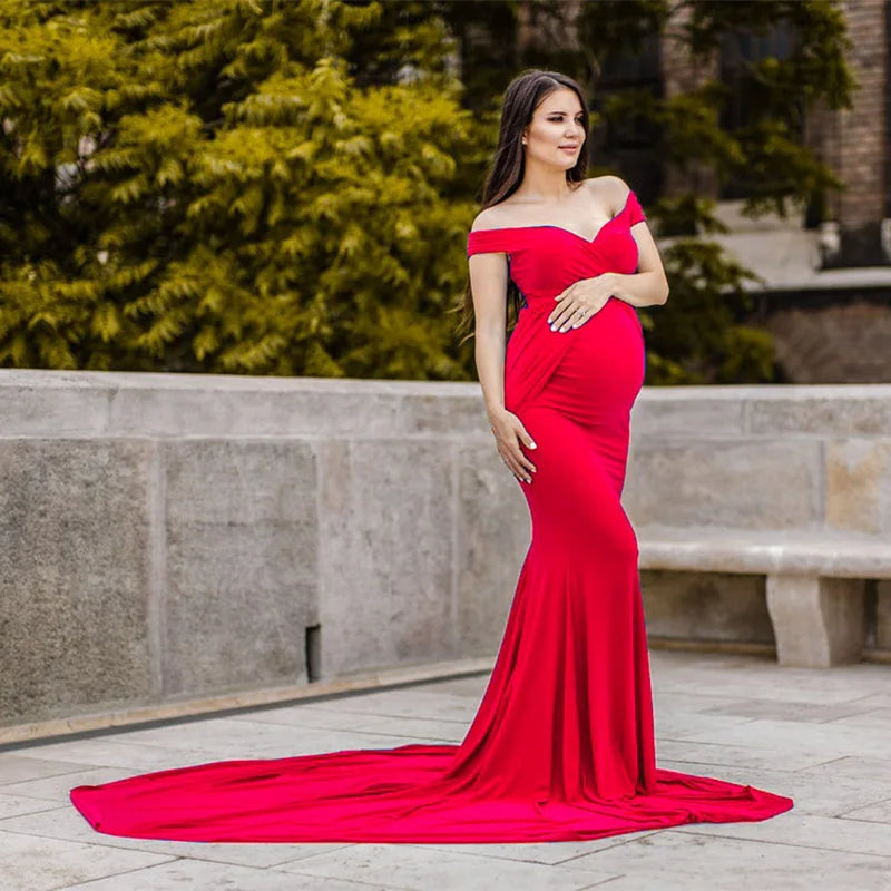 Pregnancy Shooting Dress