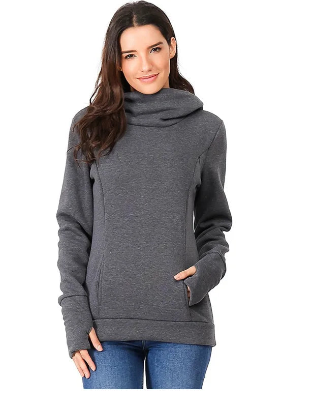 Fleece Nursing Sweater