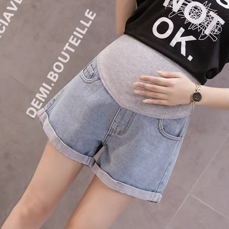 Maternity Denim Shorts